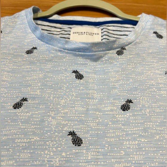 SALE!!!! Denim and Flower Men's T Shirt Size L - Picture 7 of 11